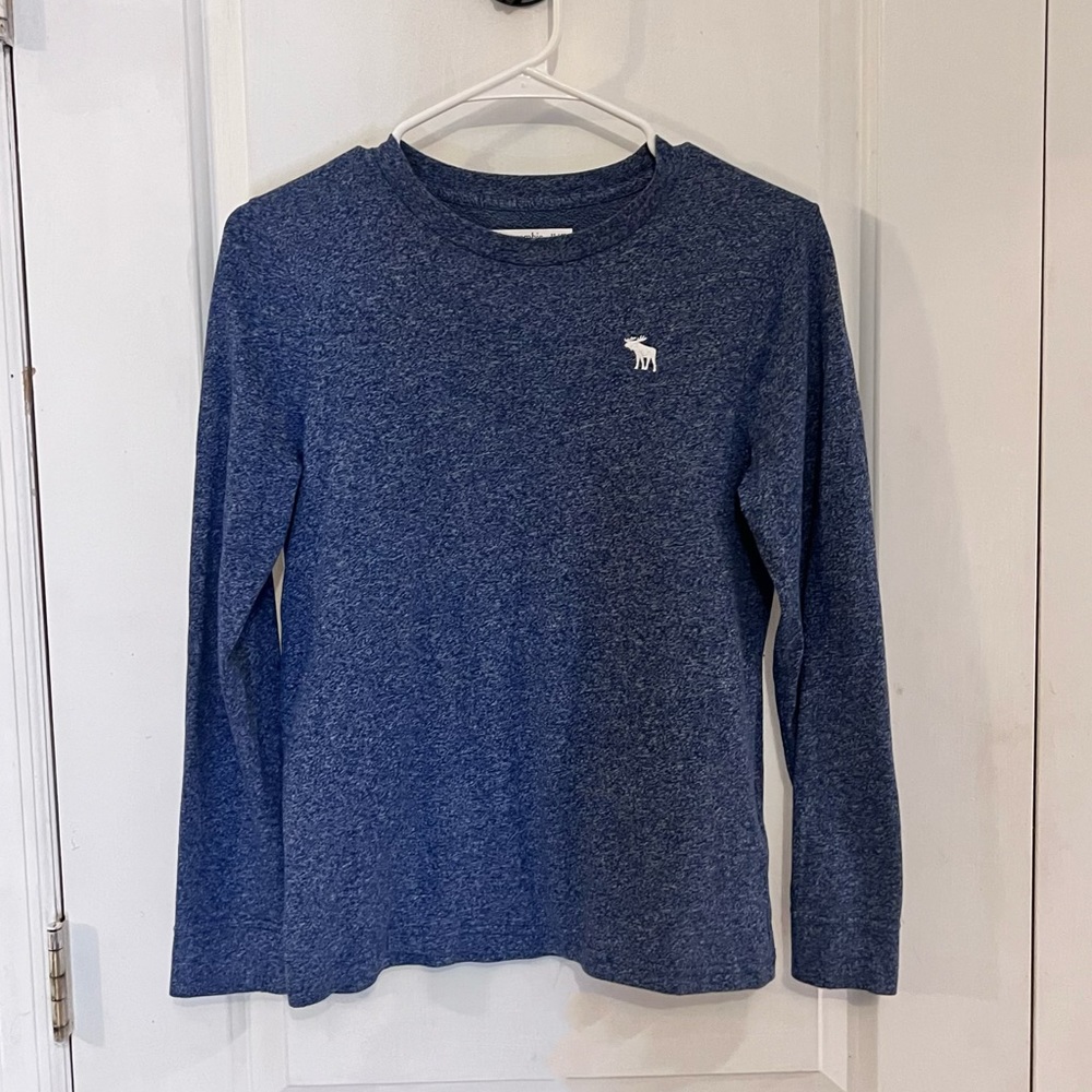 Boys Abercrombie Essential Icon Long Sleeve Tee